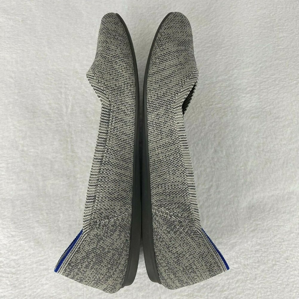 Rothys Birdseye Retired Heather Gray Flats 10.5 - Picture 7 of 12